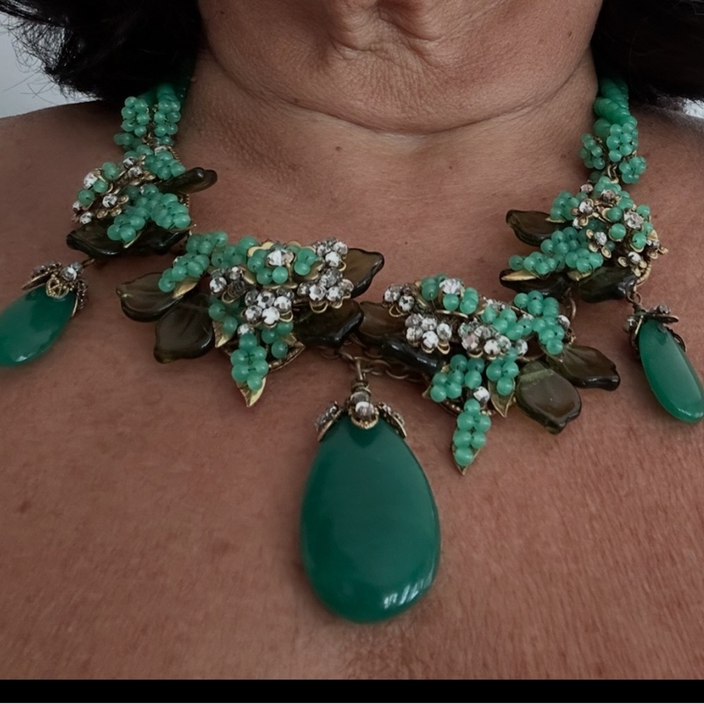 Miriam Haskell Statement Necklace - image 3
